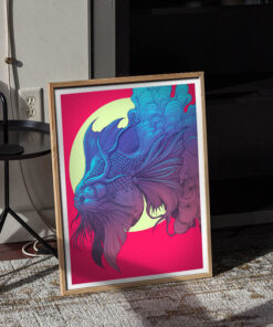 Alternative view of Koi