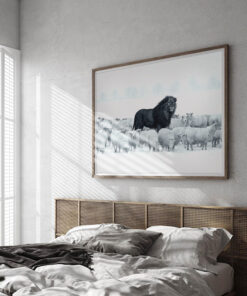 Alternative view of Lion Among Sheep