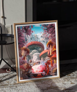 Alternative view of Shroomland Drive