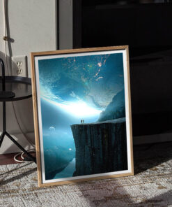 Alternative view of Edge of the Cliff